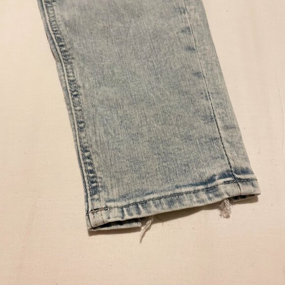 Gap High Rise Universal Leggings Distressed Jeans Womens Size 30 - Picture 8 of 16